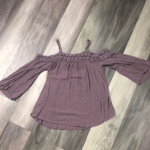 Xhilaration off the shoulder shirt